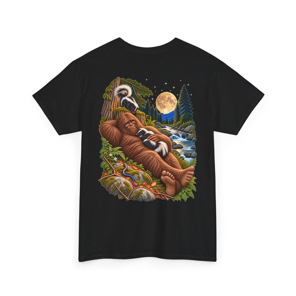 Bigfoot Smells Oversized Tee