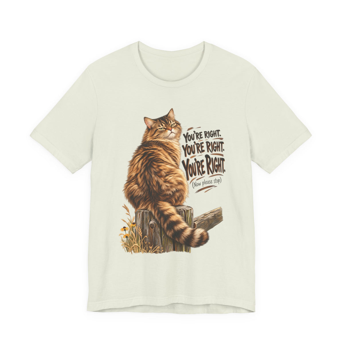 You're Right Light Tee