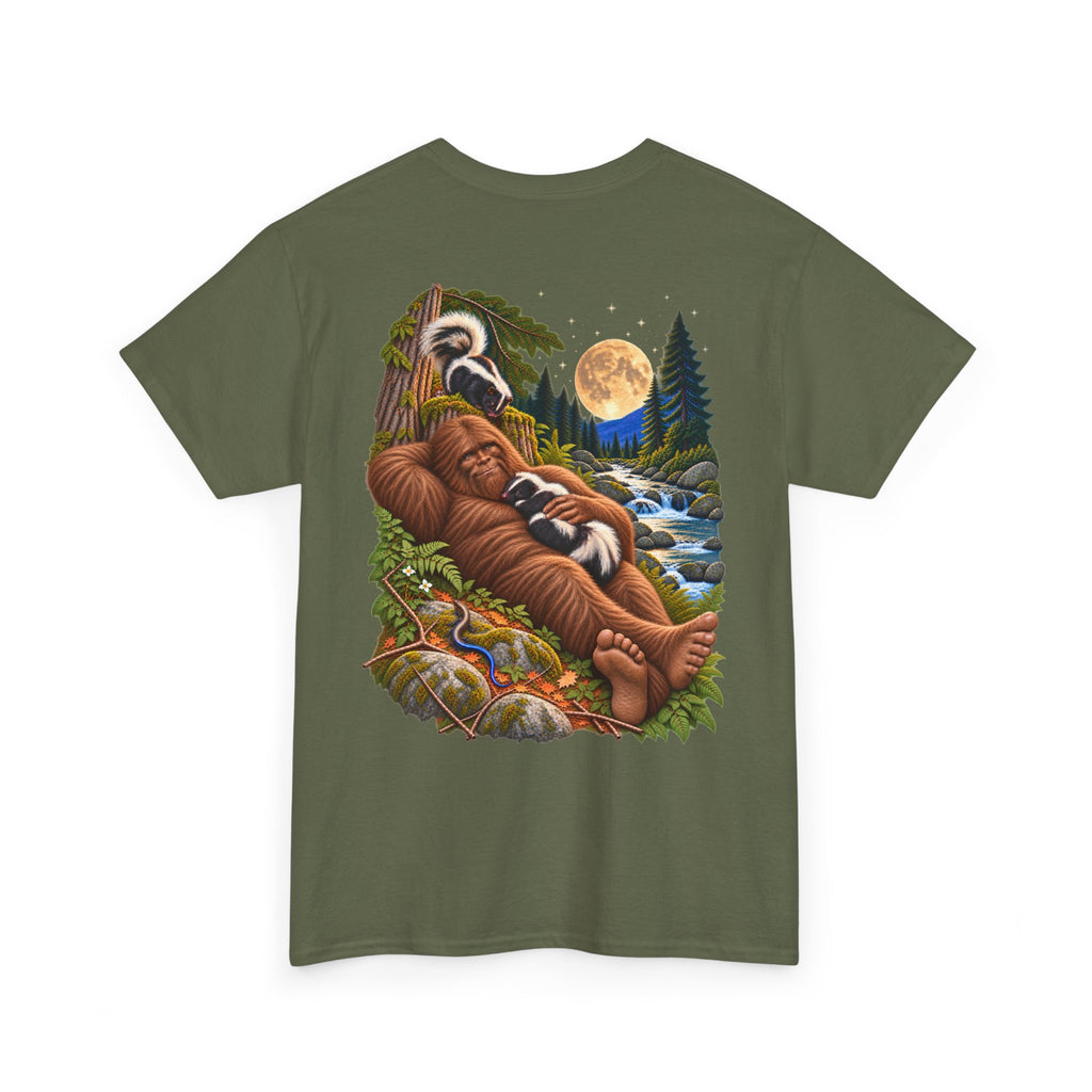 Bigfoot Smells Oversized Tee