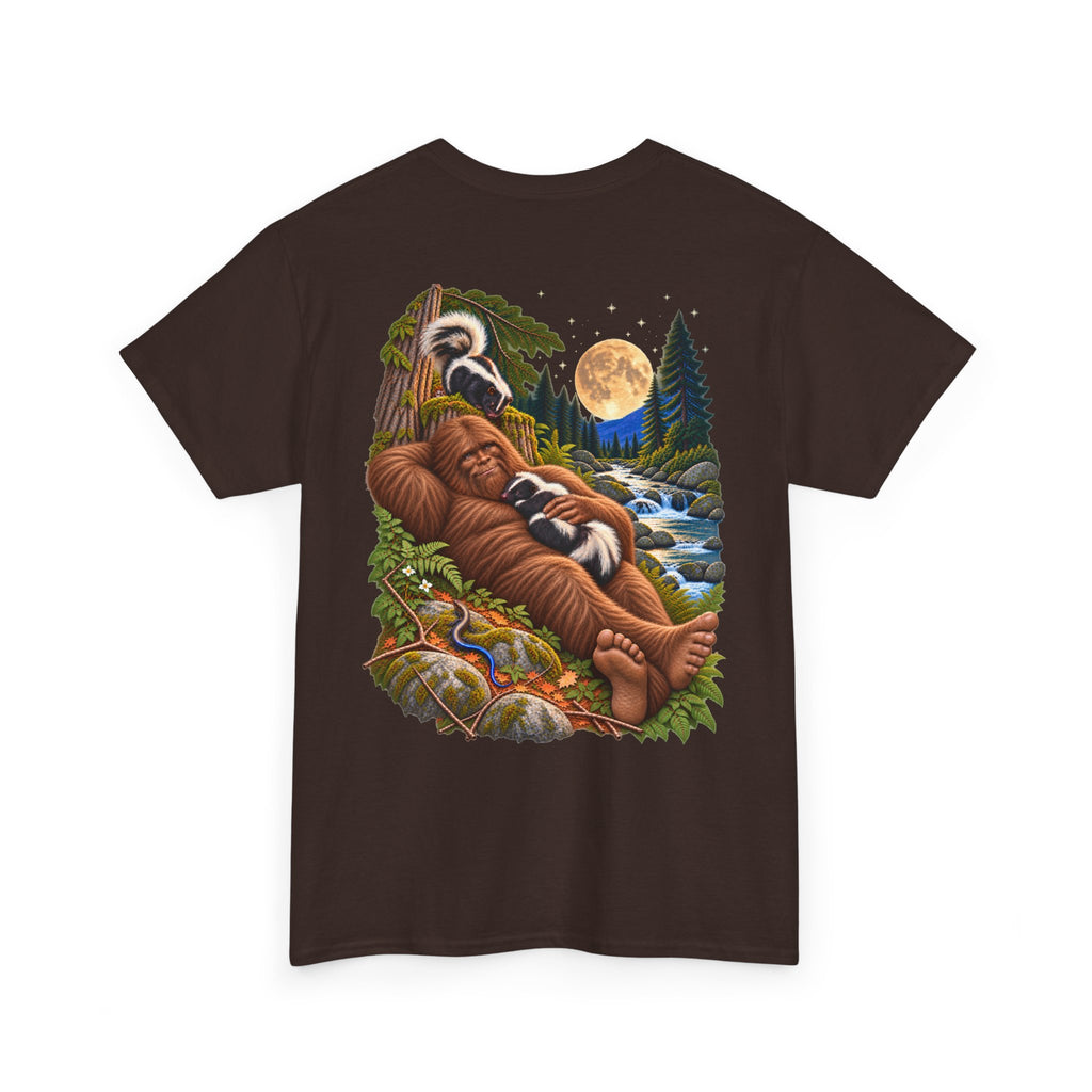 Bigfoot Smells Oversized Tee