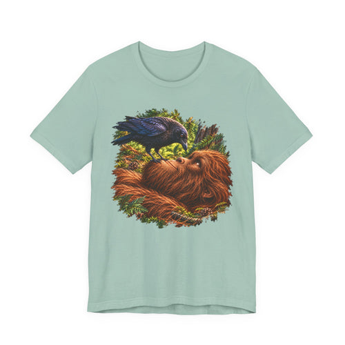 Bigfoot and Crow Tee