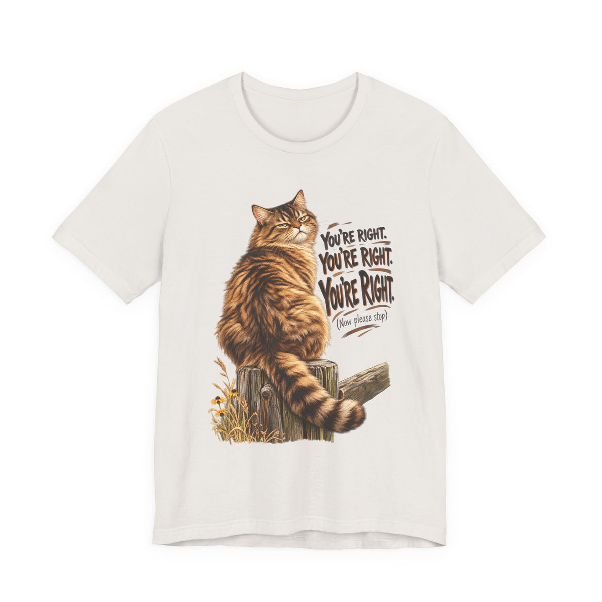 You're Right Light Tee