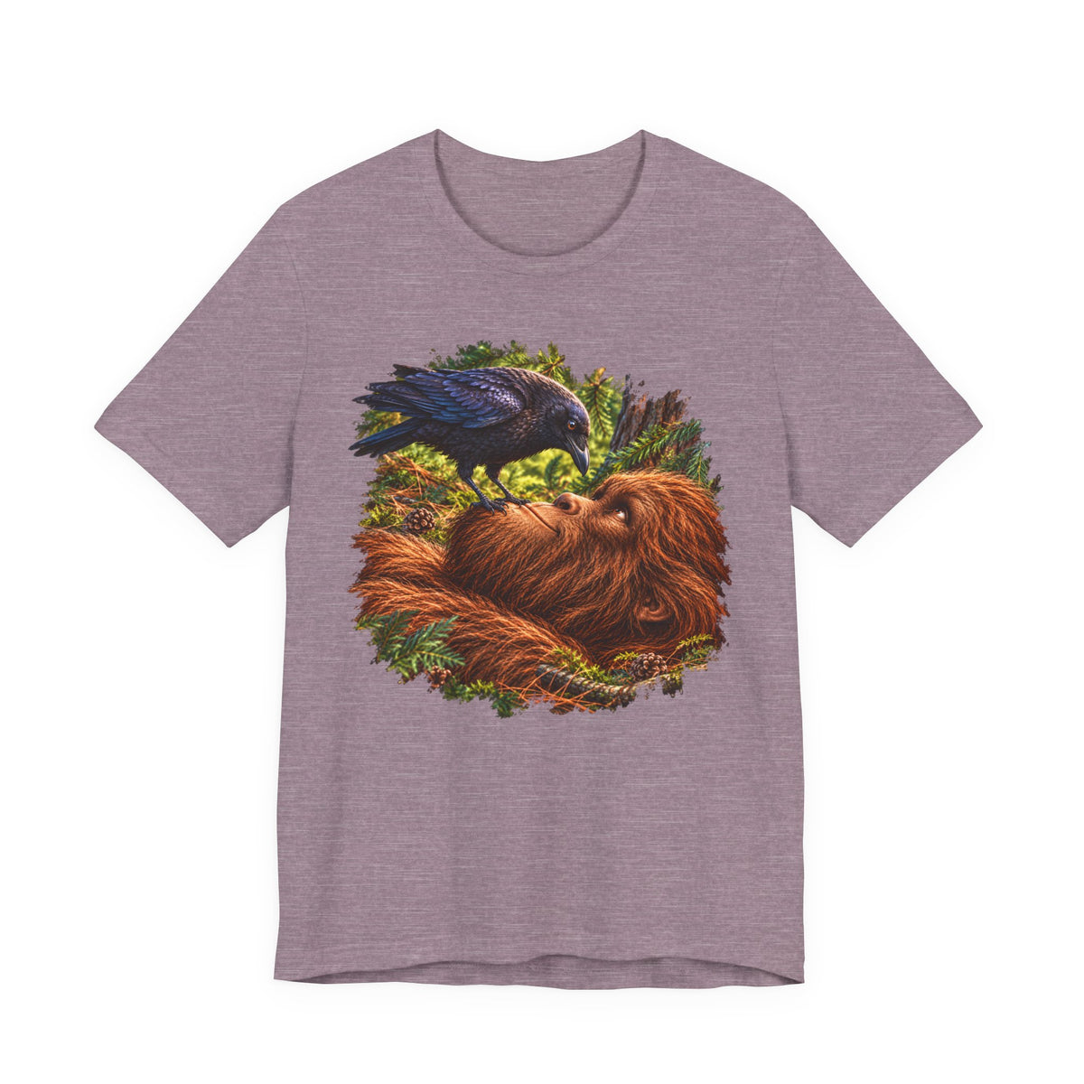 Bigfoot and Crow Tee