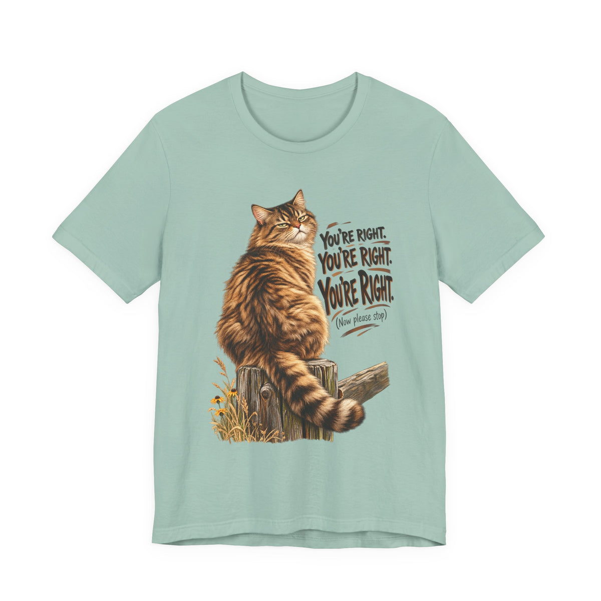 You're Right Light Tee